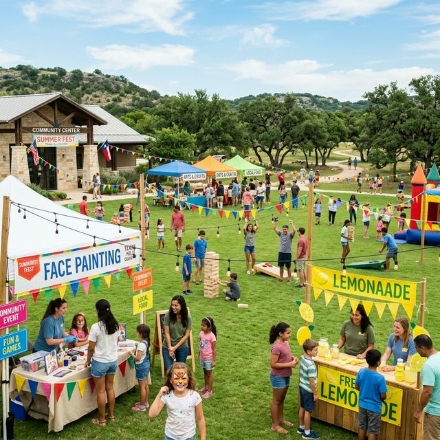 Community event at Creek Villa Center