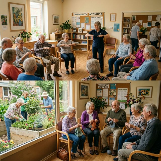 Senior community activities